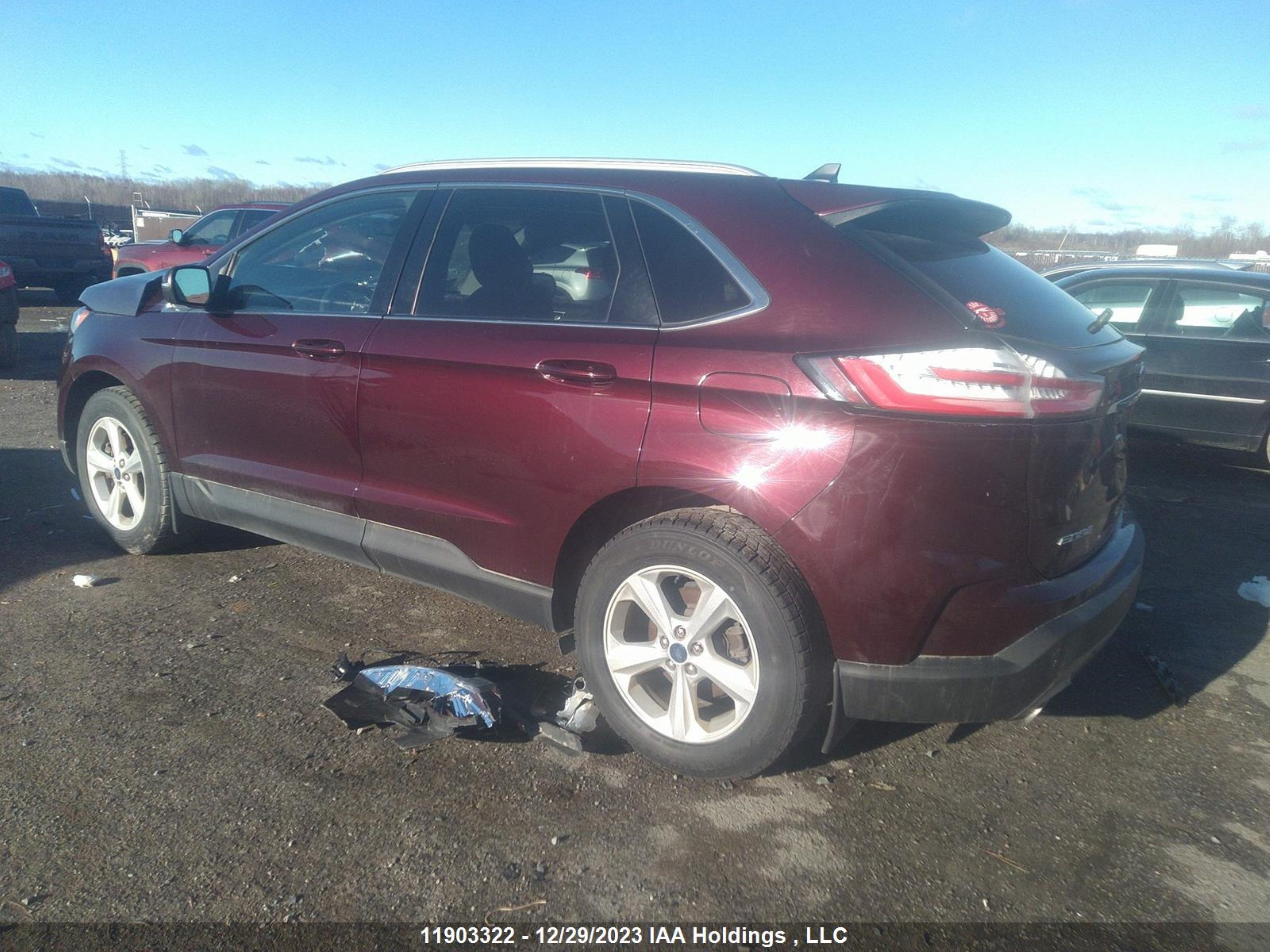 Photo 2 VIN: 2FMPK4J99LBB46439 - FORD EDGE 