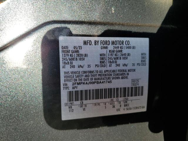 Photo 13 VIN: 2FMPK4J99PBA41745 - FORD EDGE SEL 