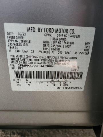 Photo 12 VIN: 2FMPK4J99PBA59064 - FORD EDGE SEL 