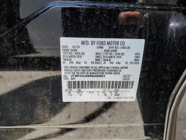 Photo 11 VIN: 2FMPK4J99RBA89863 - FORD EDGE 