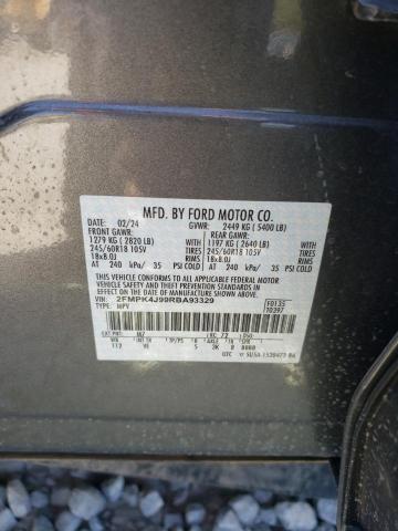 Photo 13 VIN: 2FMPK4J99RBA93329 - FORD EDGE 