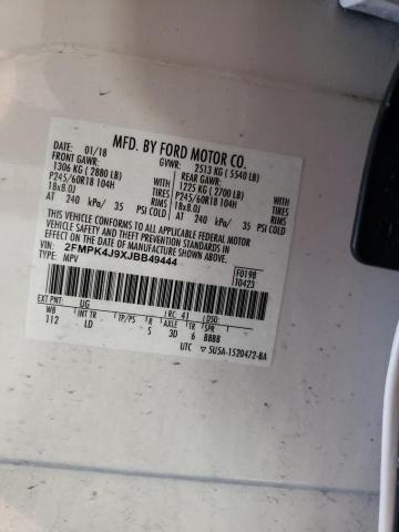 Photo 12 VIN: 2FMPK4J9XJBB49444 - FORD EDGE 