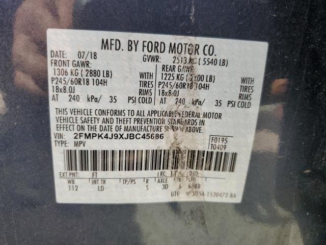 Photo 12 VIN: 2FMPK4J9XJBC45686 - FORD EDGE 