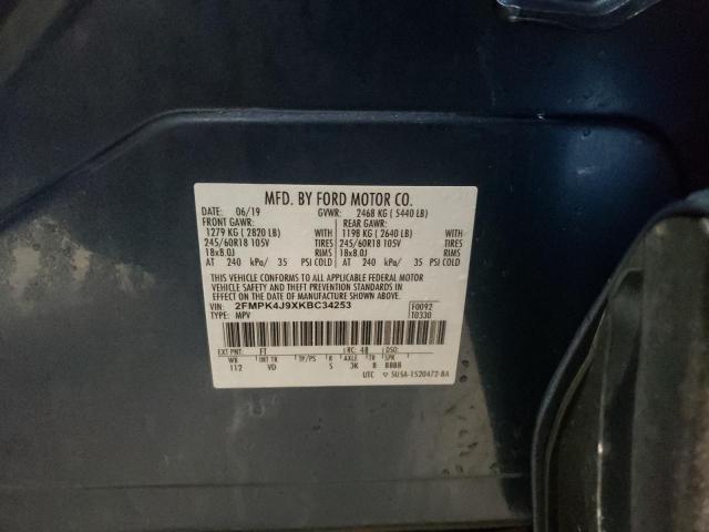 Photo 13 VIN: 2FMPK4J9XKBC34253 - FORD EDGE SEL 