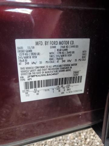 Photo 12 VIN: 2FMPK4J9XLBA34927 - FORD EDGE 