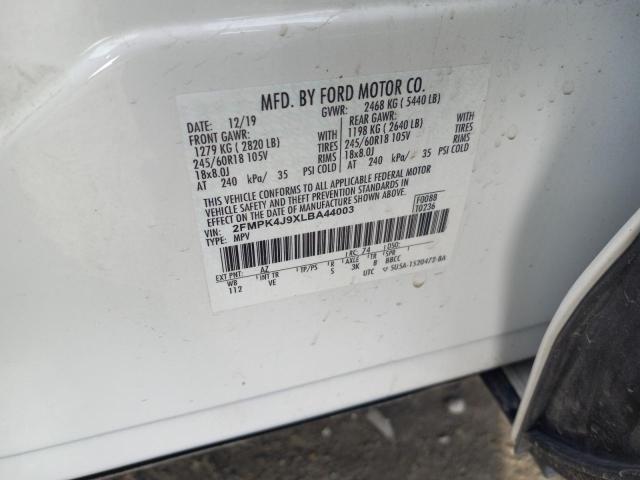 Photo 11 VIN: 2FMPK4J9XLBA44003 - FORD EDGE SEL 