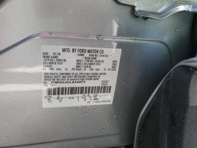 Photo 12 VIN: 2FMPK4J9XLBA94979 - FORD EDGE SEL 