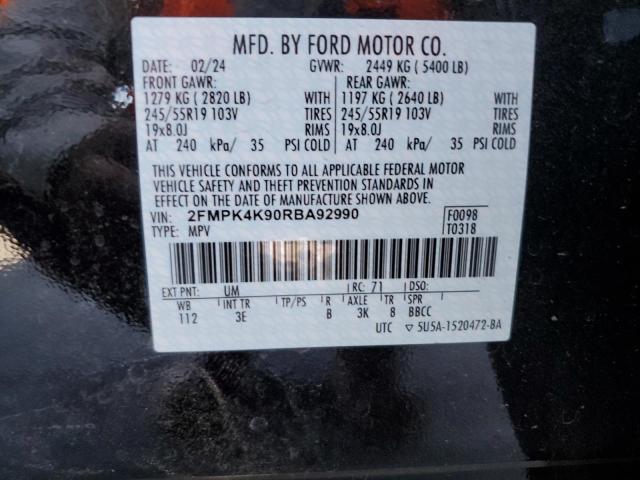 Photo 12 VIN: 2FMPK4K90RBA92990 - FORD EDGE 