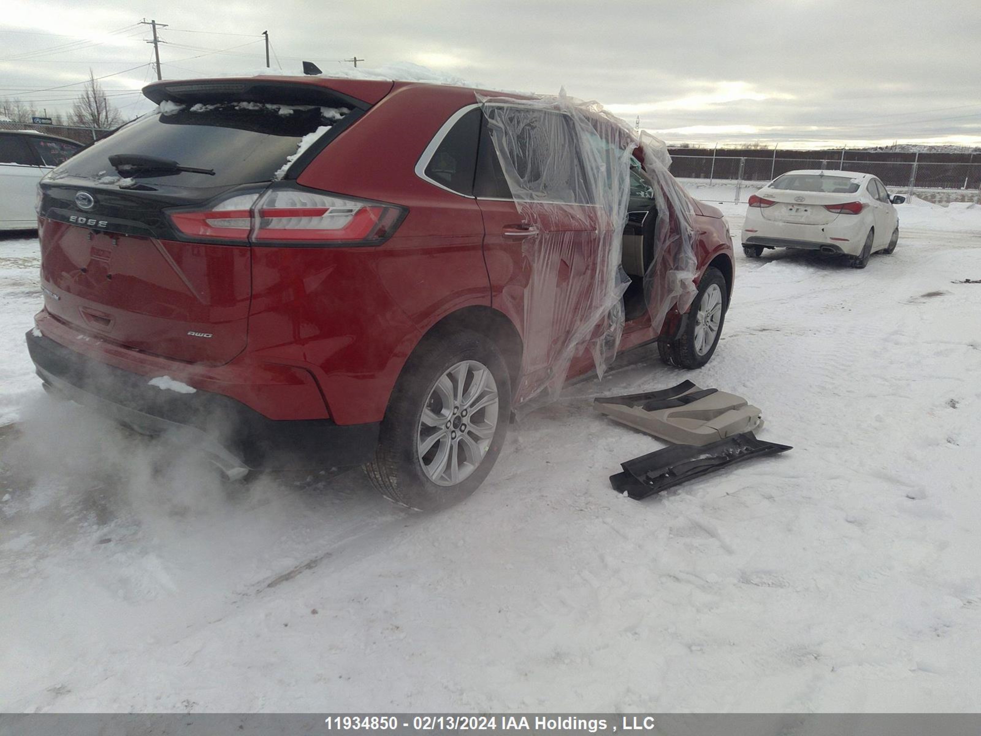 Photo 3 VIN: 2FMPK4K91RBA24777 - FORD EDGE 