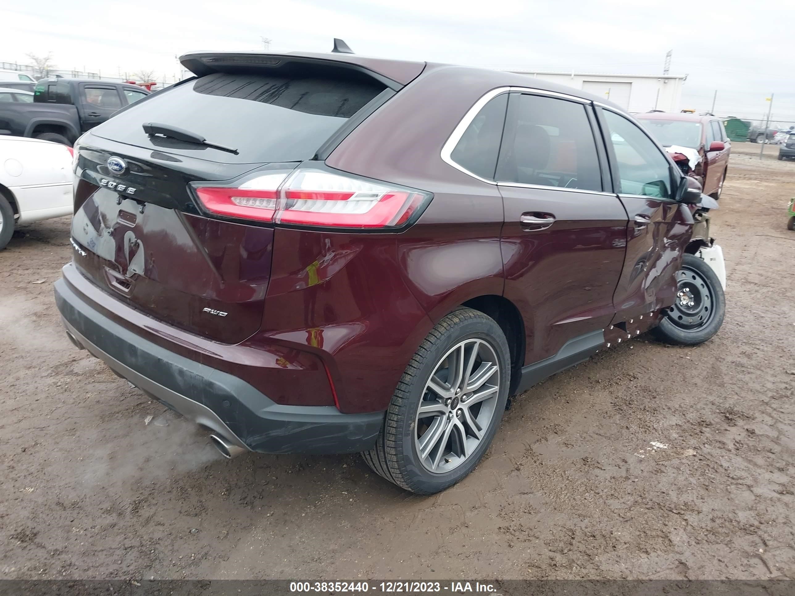 Photo 3 VIN: 2FMPK4K92RBA27610 - FORD EDGE 