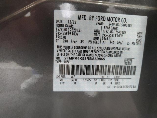 Photo 13 VIN: 2FMPK4K93RBA69865 - FORD EDGE TITAN 