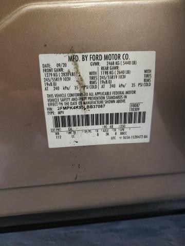 Photo 13 VIN: 2FMPK4K95LBB37087 - FORD EDGE TITAN 