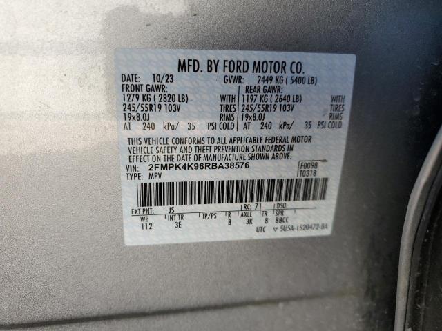 Photo 13 VIN: 2FMPK4K96RBA38576 - FORD EDGE TITAN 