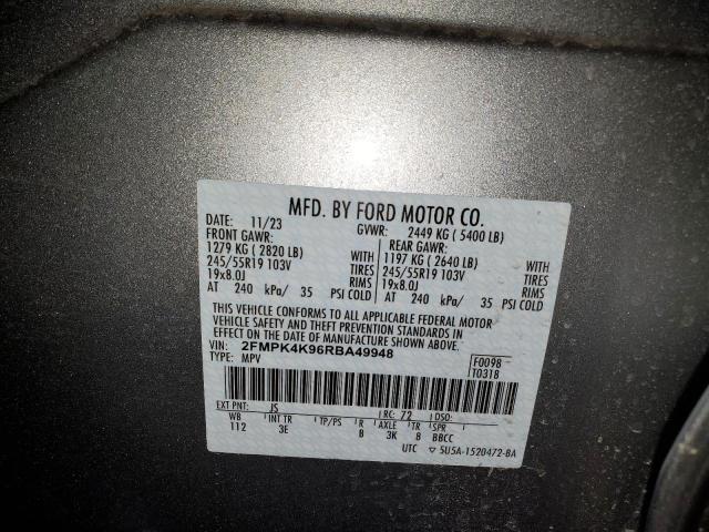 Photo 12 VIN: 2FMPK4K96RBA49948 - FORD EDGE 