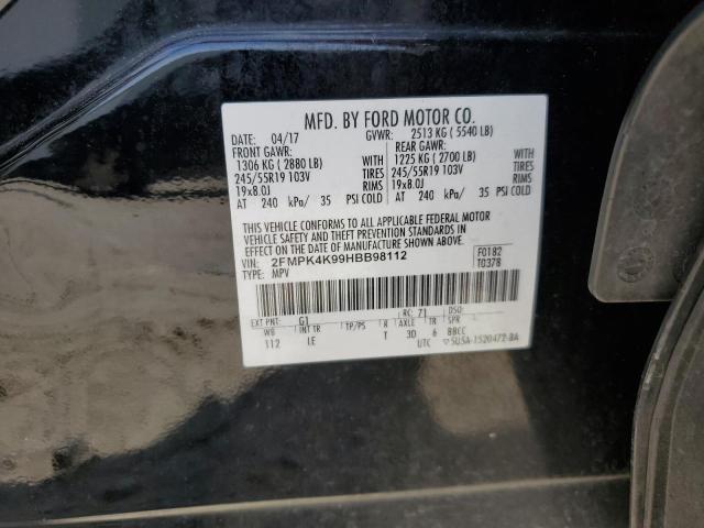 Photo 11 VIN: 2FMPK4K99HBB98112 - FORD EDGE 