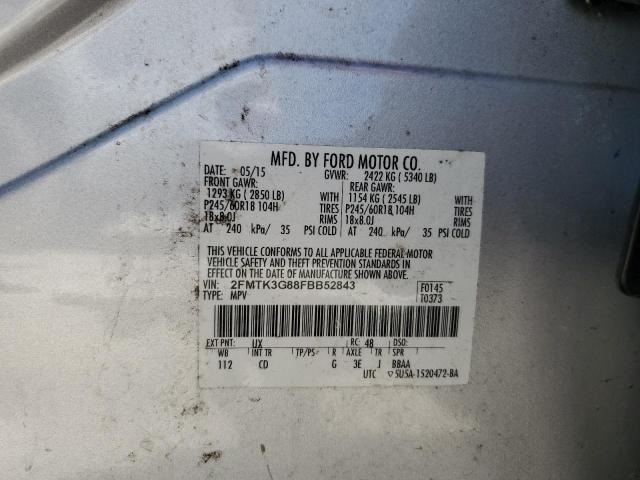 Photo 11 VIN: 2FMTK3G88FBB52843 - FORD EDGE 