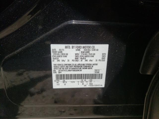 Photo 9 VIN: 2FMTK3J86FBB20630 - FORD EDGE 