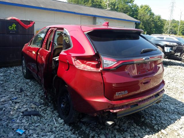 Photo 2 VIN: 2FMTK3J89FBC05560 - FORD EDGE SEL 