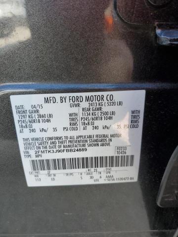 Photo 12 VIN: 2FMTK3J90FBB24889 - FORD EDGE 