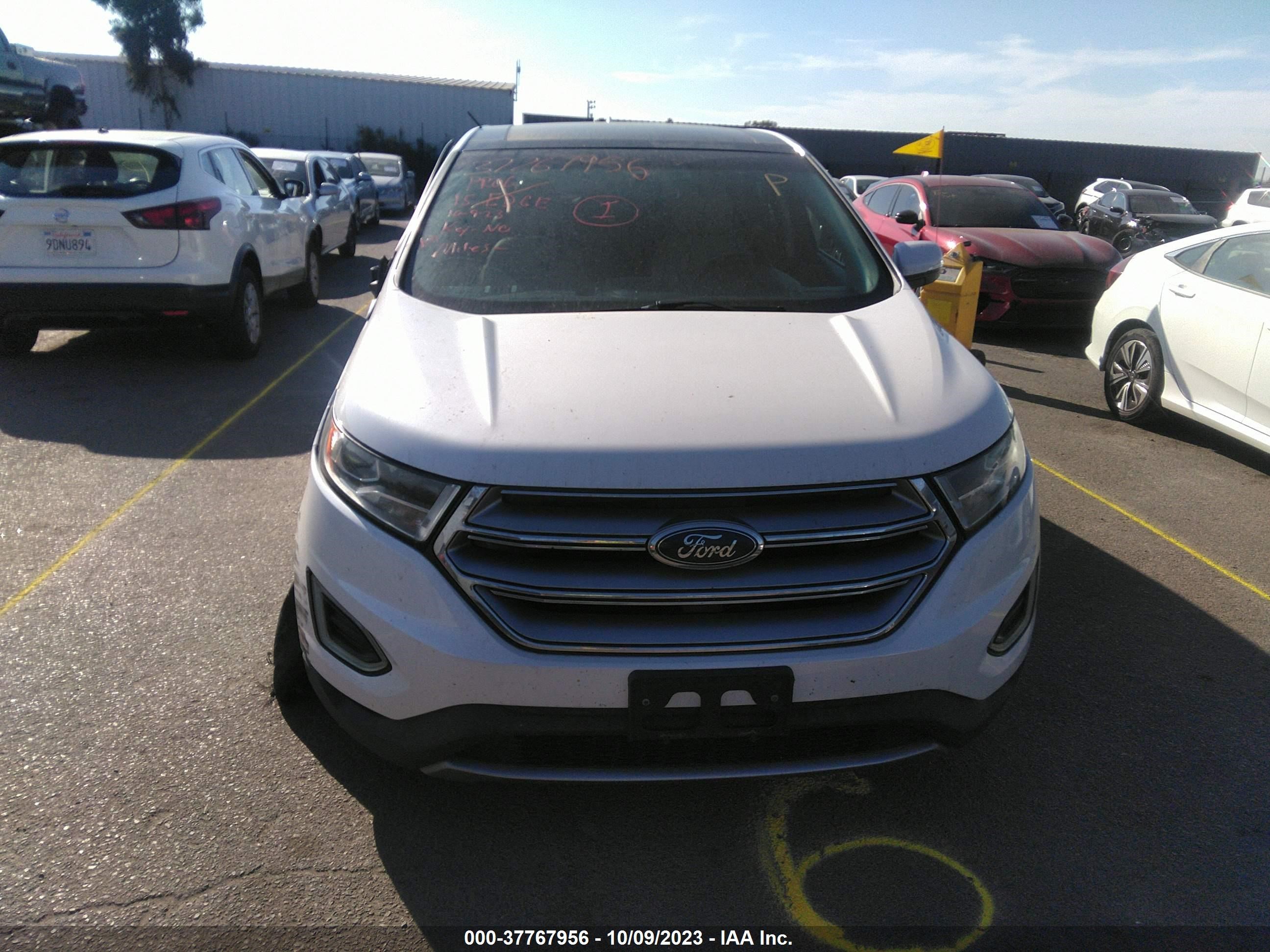 Photo 10 VIN: 2FMTK3J90FBB73834 - FORD EDGE 