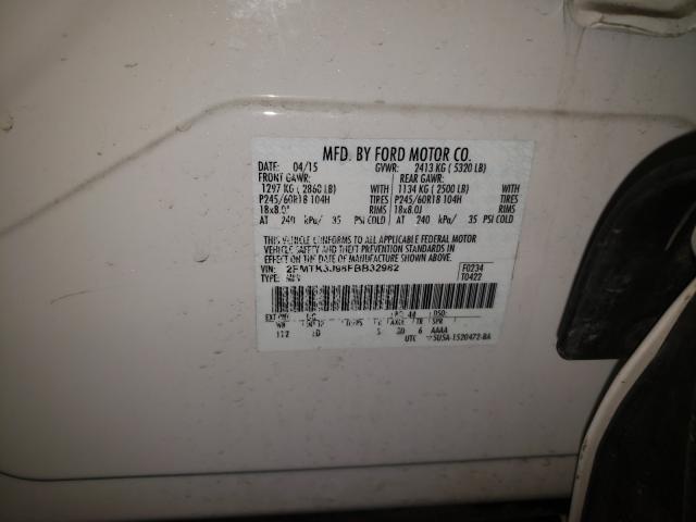 Photo 9 VIN: 2FMTK3J98FBB32982 - FORD EDGE 