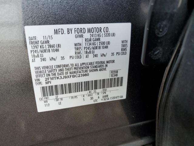 Photo 11 VIN: 2FMTK3J9XFBC23980 - FORD EDGE 