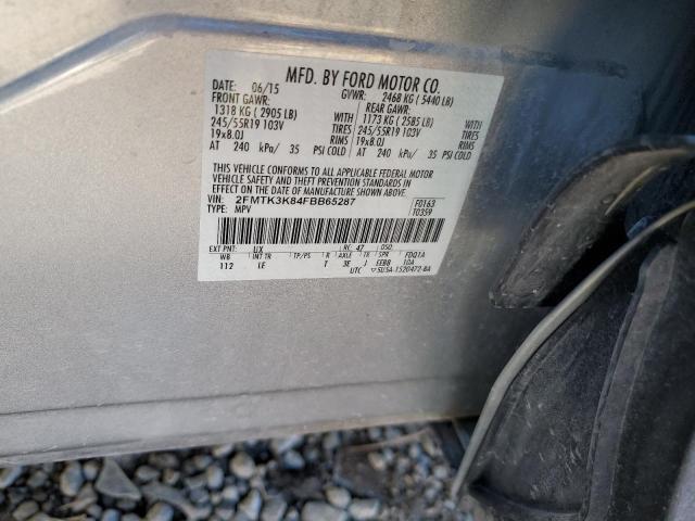 Photo 12 VIN: 2FMTK3K84FBB65287 - FORD EDGE TITAN 