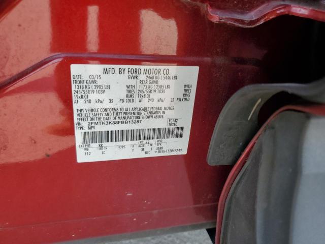 Photo 13 VIN: 2FMTK3K88FBB13287 - FORD EDGE TITAN 