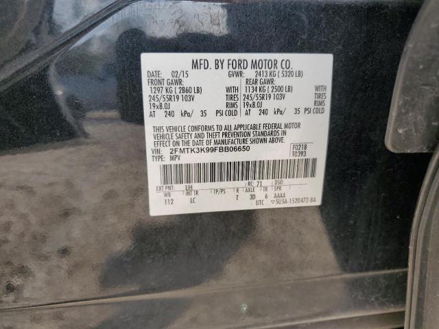 Photo 12 VIN: 2FMTK3K99FBB06650 - FORD EDGE TITAN 