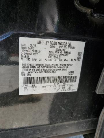 Photo 12 VIN: 2FMTK4AP5FBB90570 - FORD EDGE SPORT 