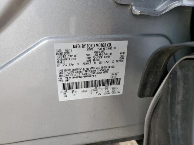 Photo 11 VIN: 2FMTK4G86FBB64754 - FORD EDGE 