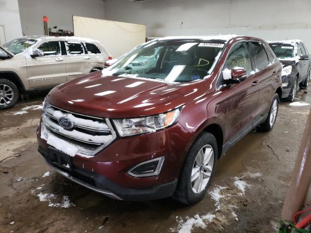 Photo 1 VIN: 2FMTK4J82FBB65392 - FORD EDGE SEL 