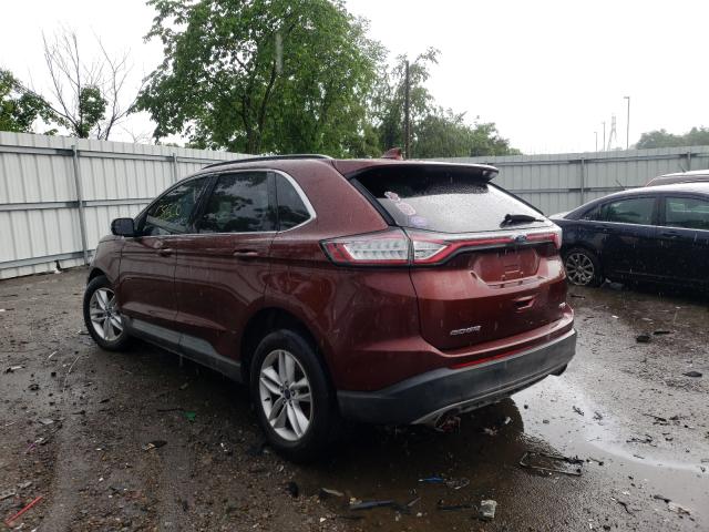 Photo 2 VIN: 2FMTK4J85FBB10287 - FORD EDGE SEL 