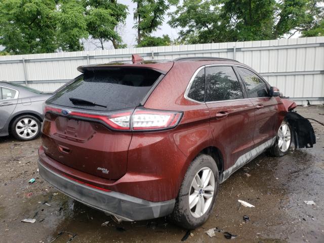 Photo 3 VIN: 2FMTK4J85FBB10287 - FORD EDGE SEL 