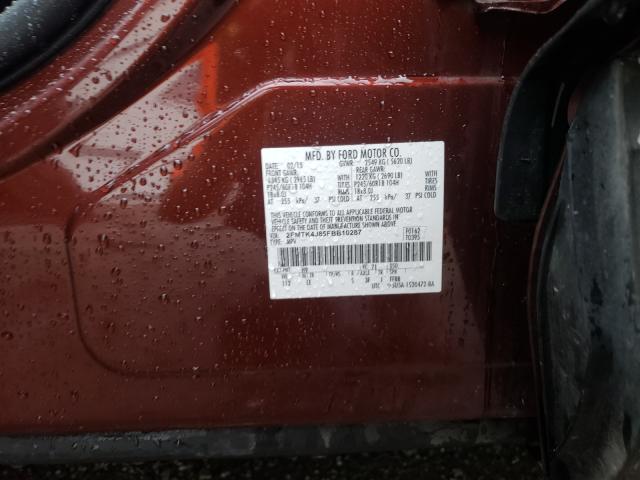 Photo 9 VIN: 2FMTK4J85FBB10287 - FORD EDGE SEL 