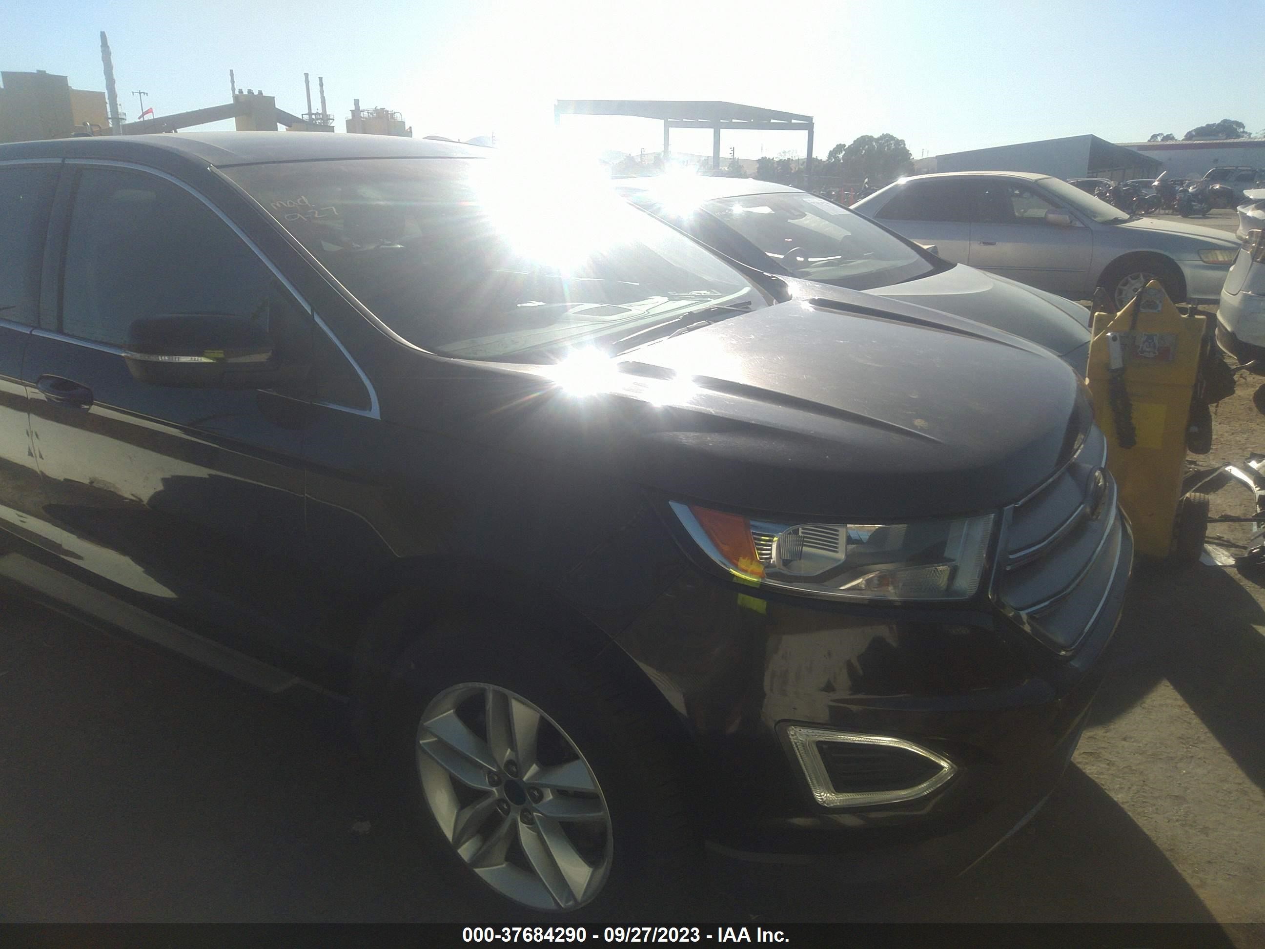 Photo 3 VIN: 2FMTK4J85FBB14758 - FORD EDGE 