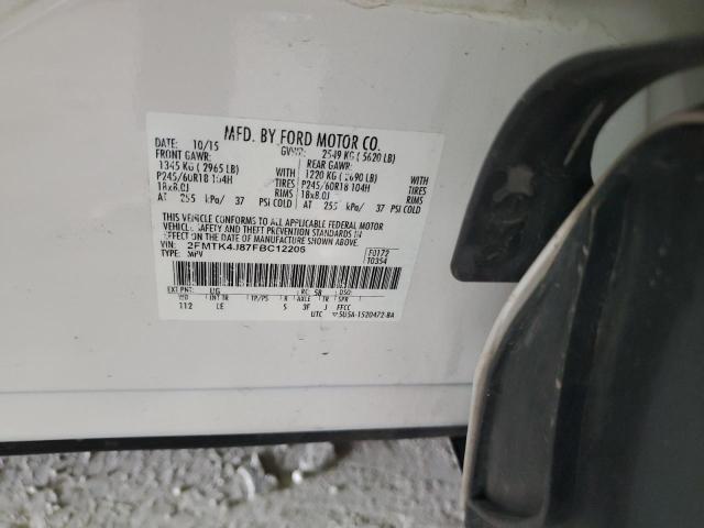 Photo 12 VIN: 2FMTK4J87FBC12206 - FORD EDGE 