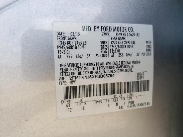 Photo 12 VIN: 2FMTK4J8XFBB05764 - FORD EDGE 