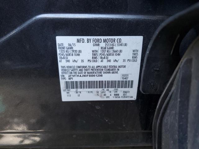 Photo 12 VIN: 2FMTK4J90FBB61298 - FORD EDGE 