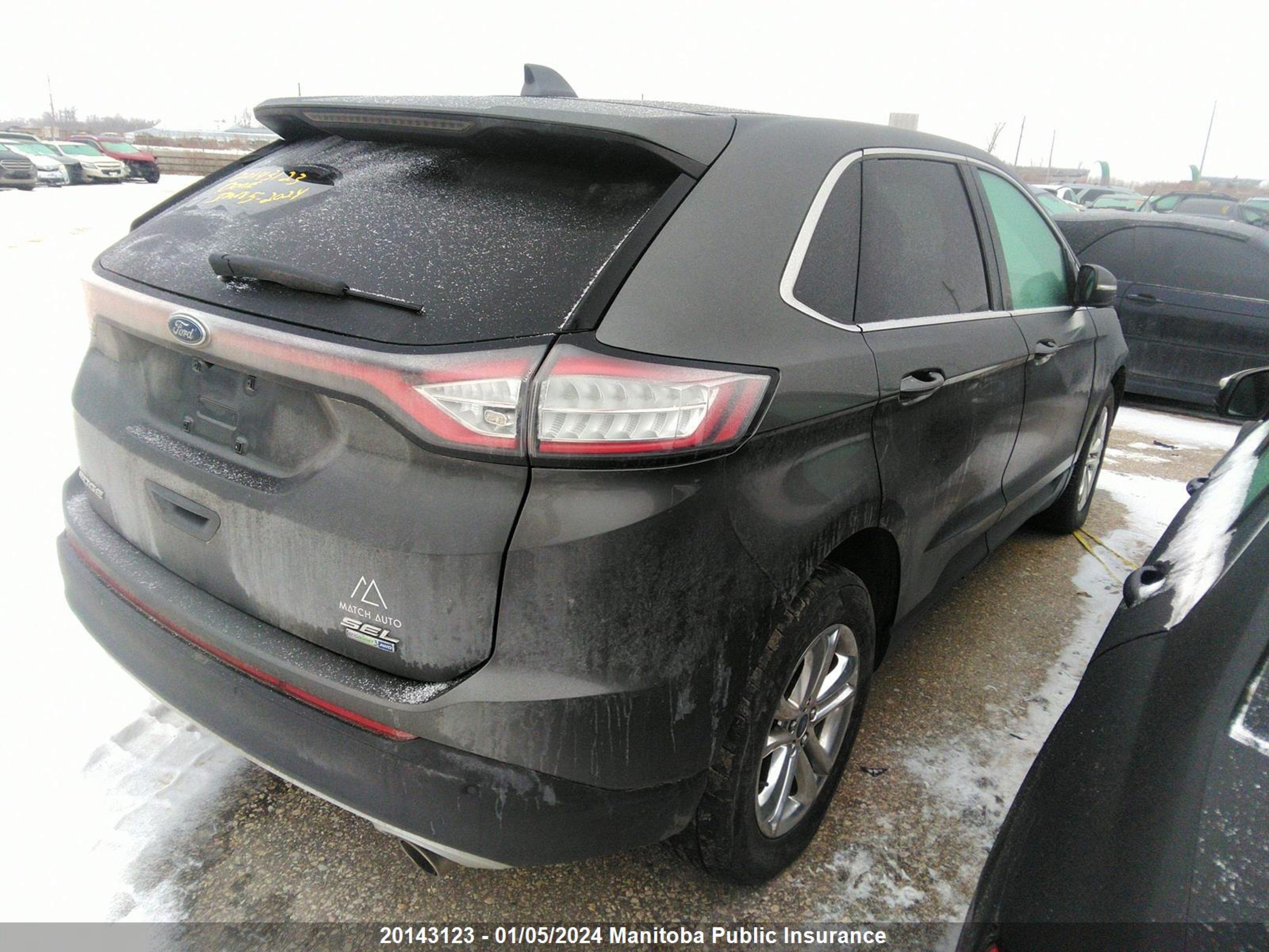 Photo 3 VIN: 2FMTK4J94FBB78282 - FORD EDGE 