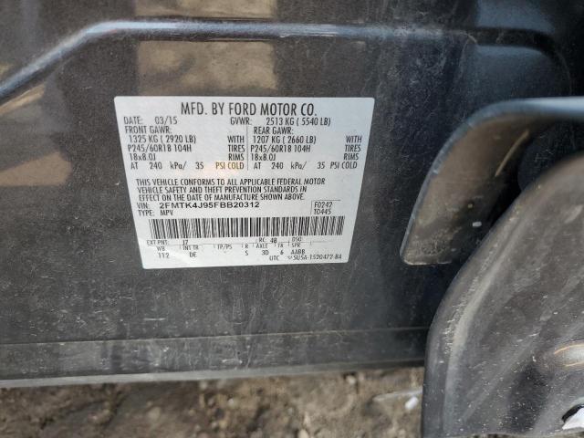 Photo 13 VIN: 2FMTK4J95FBB20312 - FORD EDGE 