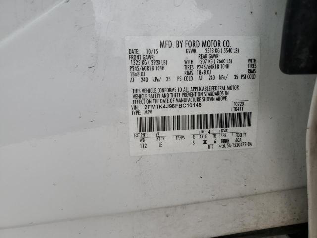 Photo 12 VIN: 2FMTK4J98FBC10148 - FORD EDGE 