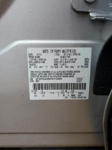 Photo 11 VIN: 2FMTK4J98FBC10988 - FORD EDGE 