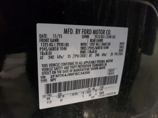 Photo 12 VIN: 2FMTK4J99FBC34359 - FORD EDGE 