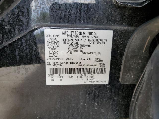 Photo 12 VIN: 2FMTK4K85FBB36564 - FORD EDGE TITAN 