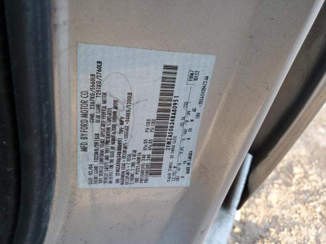 Photo 12 VIN: 2FMZA50634BA80951 - FORD FREESTAR 