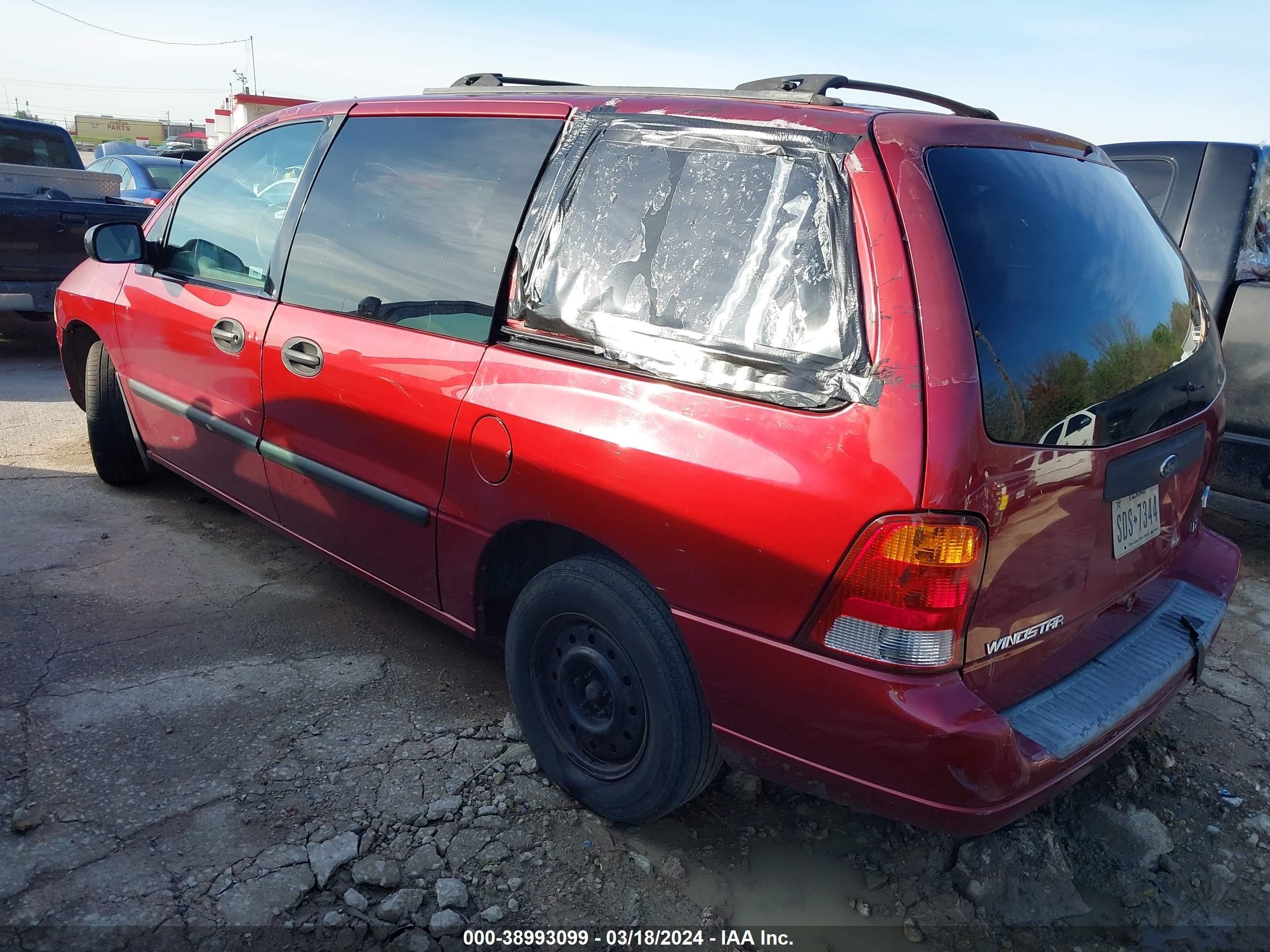 Photo 2 VIN: 2FMZA514X3BB95316 - FORD WINDSTAR 