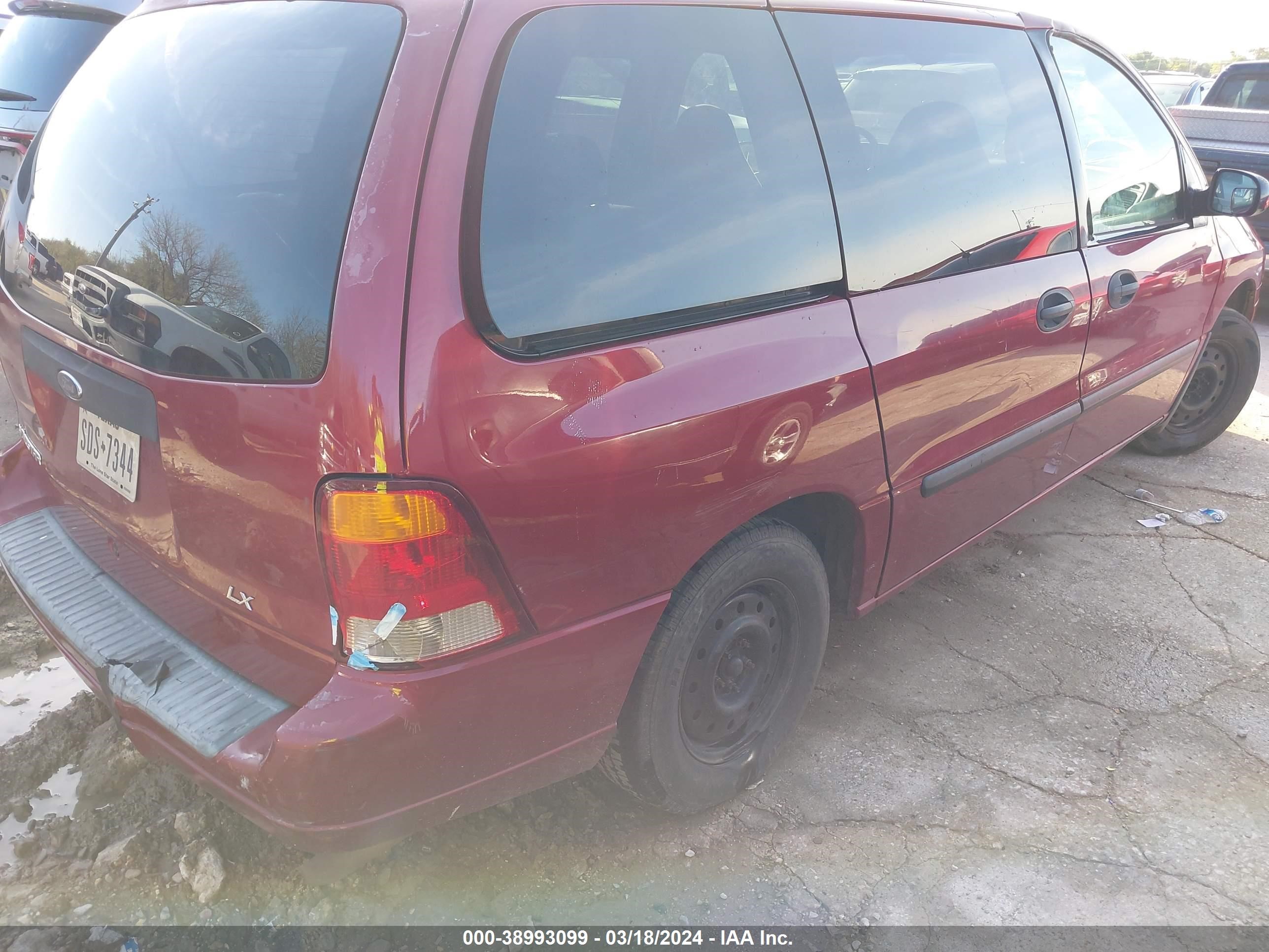 Photo 3 VIN: 2FMZA514X3BB95316 - FORD WINDSTAR 