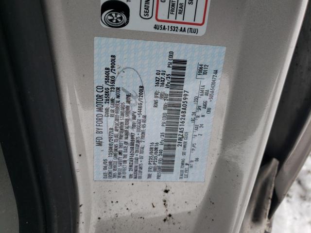 Photo 12 VIN: 2FMZA51626BA05997 - FORD FREESTAR 