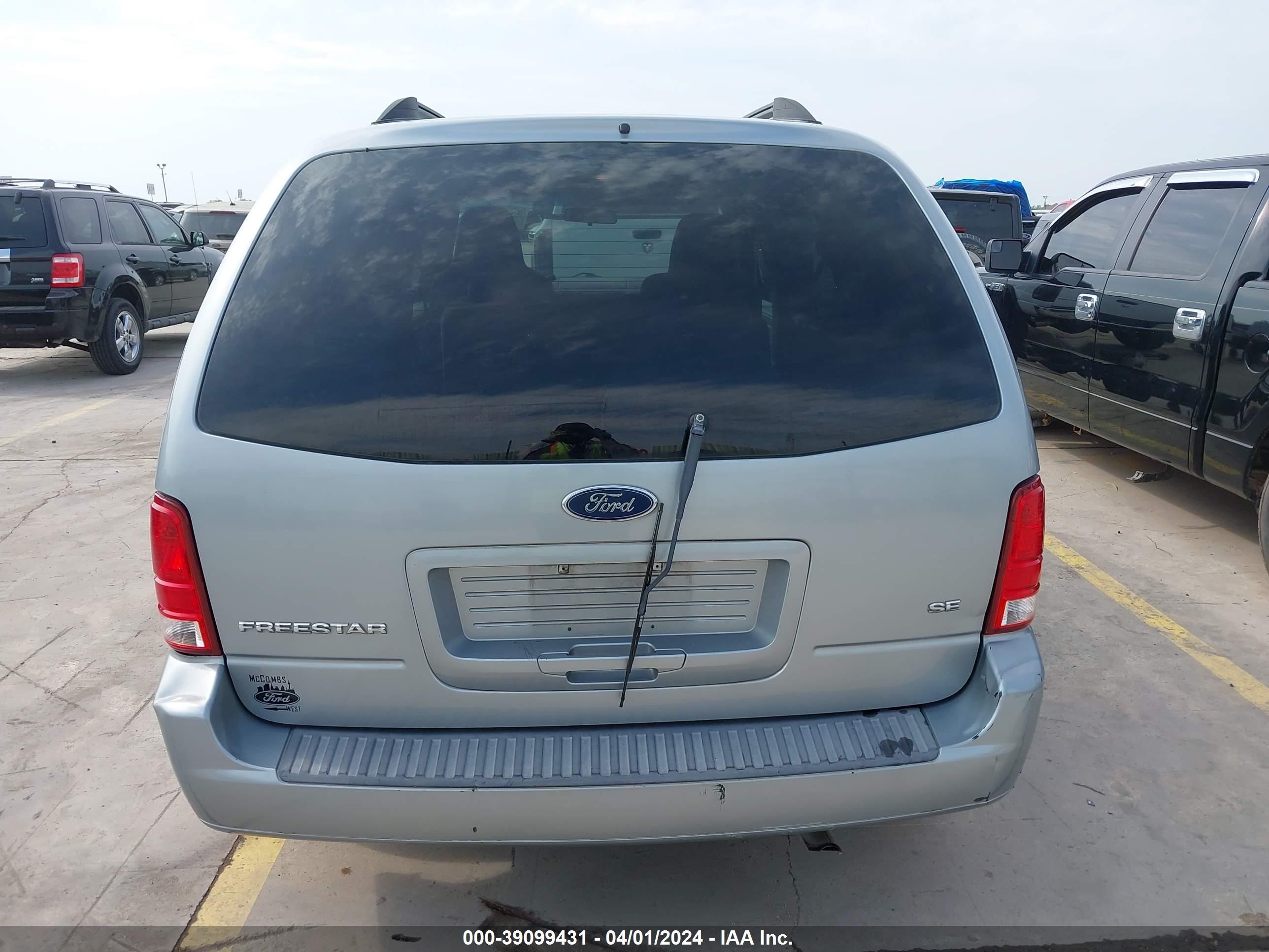 Photo 15 VIN: 2FMZA51697BA04153 - FORD FREESTAR 